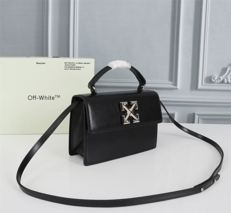 Off White Top Handle Bags